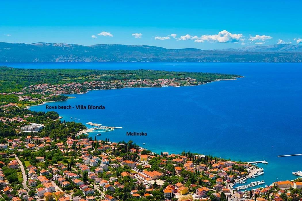 Villa Bionda Malinska Kültér fotó